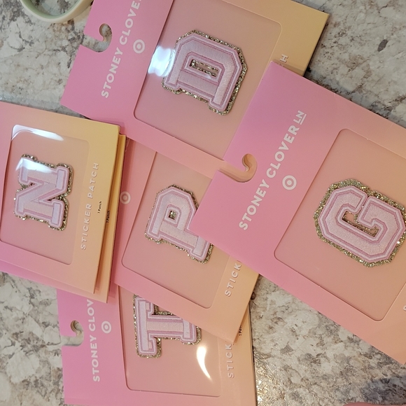 Stoney clover lane x Target sticker varsity letter patch - Picture 1 of 4